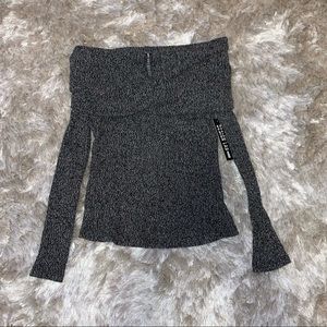 Off the shoulder sweater